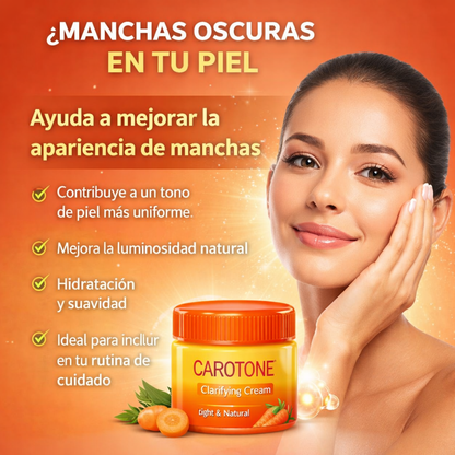 Carotone Clarifying Cream – Piel Más Uniforme y Luminosa 🔥 PAGAS 1 Y LLEVAS 2 🔥