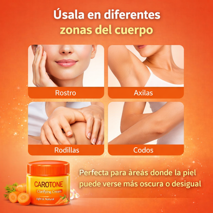 Carotone Clarifying Cream – Piel Más Uniforme y Luminosa 🔥 PAGAS 1 Y LLEVAS 2 🔥