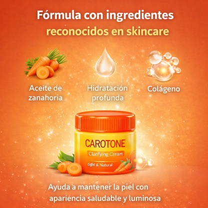 Carotone Clarifying Cream – Piel Más Uniforme y Luminosa 🔥 PAGAS 1 Y LLEVAS 2 🔥