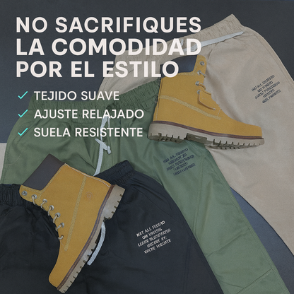 Combo Jogger + Botas - Viste cómodo. Viste firme. Viste con estilo.