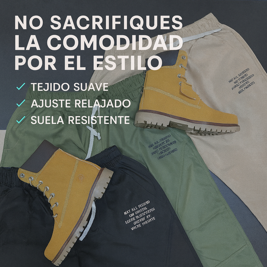 Combo Jogger + Botas - Viste cómodo. Viste firme. Viste con estilo.