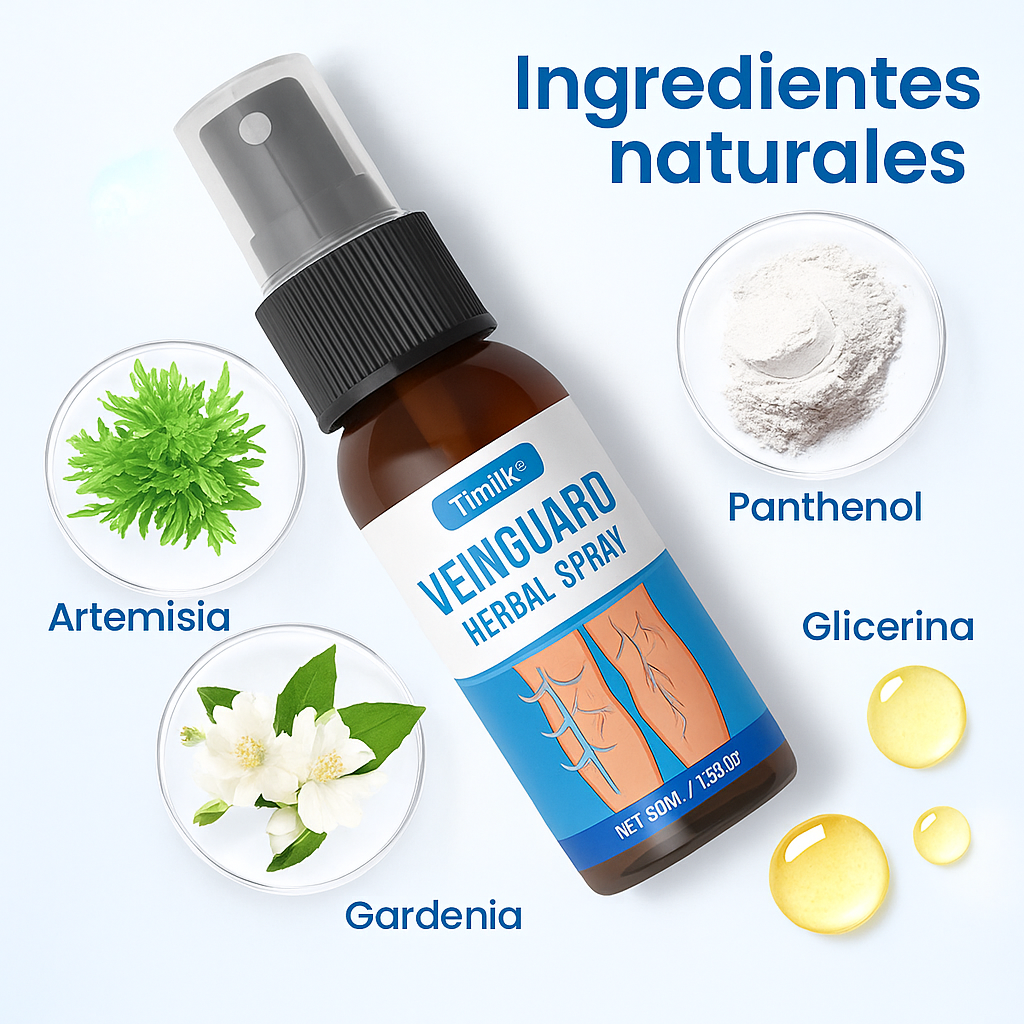 Timilk® VeinGuard Clínicamente probado para eliminar las venas varicosas en solo 7 días!