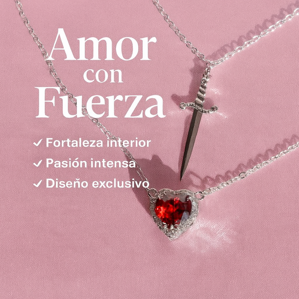 Collar Espada & Corazón - Un regalo con significado que se siente desde el primer momento