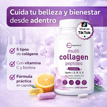 Multi Collagen Complex - Apoya tu Rutina de Belleza y Bienestar desde Adentro