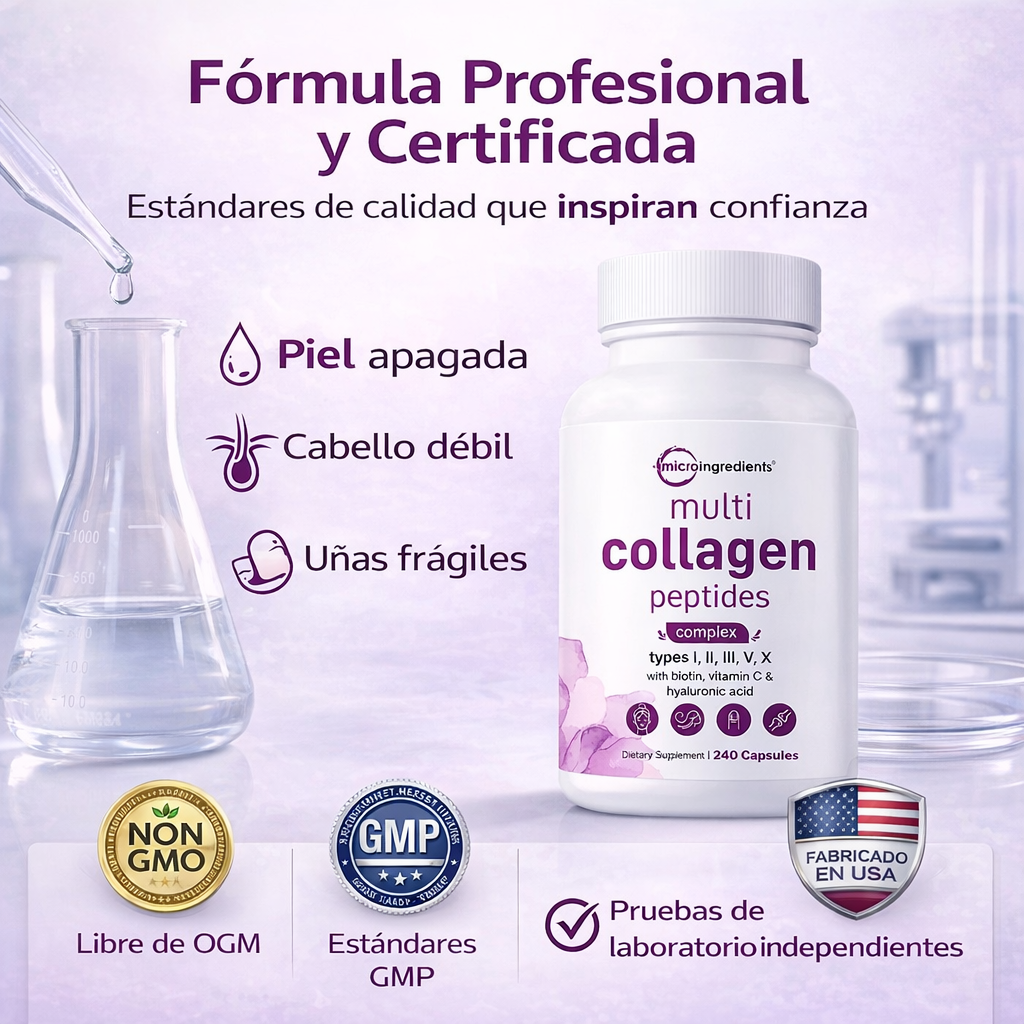 Multi Collagen Complex - Apoya tu Rutina de Belleza y Bienestar desde Adentro