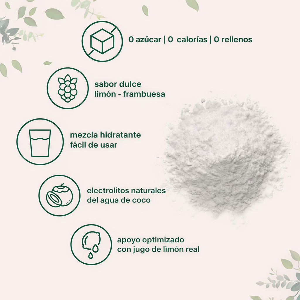 Hydration Electrolytes - Ayuda a Deshincharte e Hidratarte Mejor