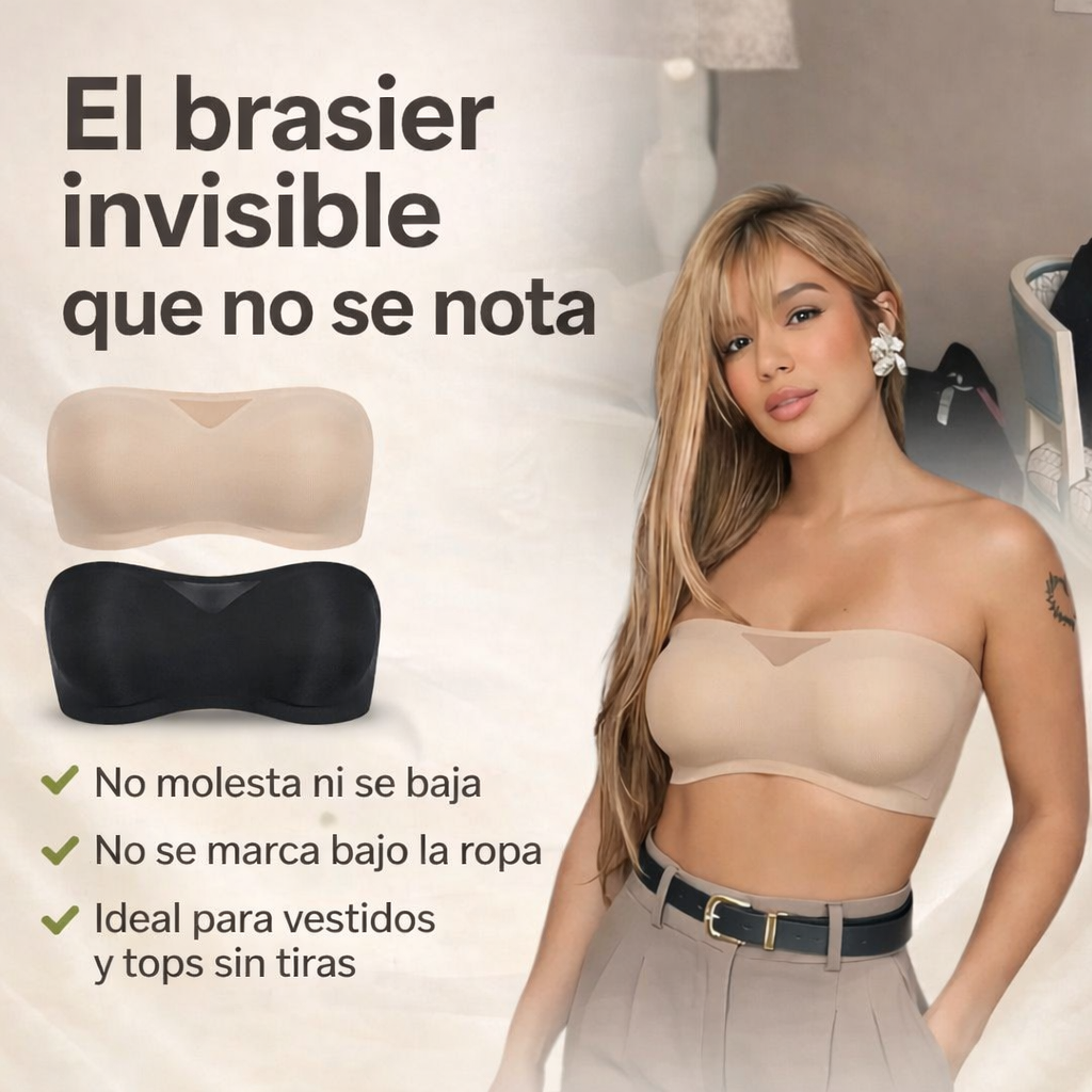 Top Brasier invisible - Comodidad discreta para tus outfits favoritos