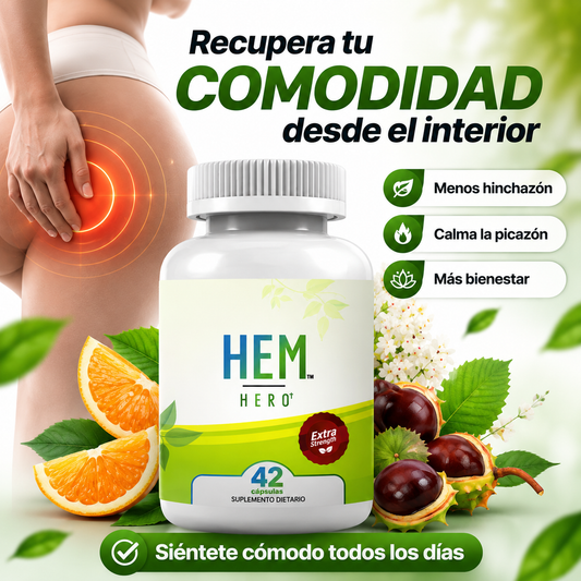 Hem Hero® | Recupera la Comodidad al Sentarte, Caminar y Disfrutar tu Día con Mayor Bienestar