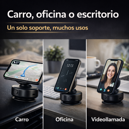Soporte Magnético 360° Ultra Firme para Celular