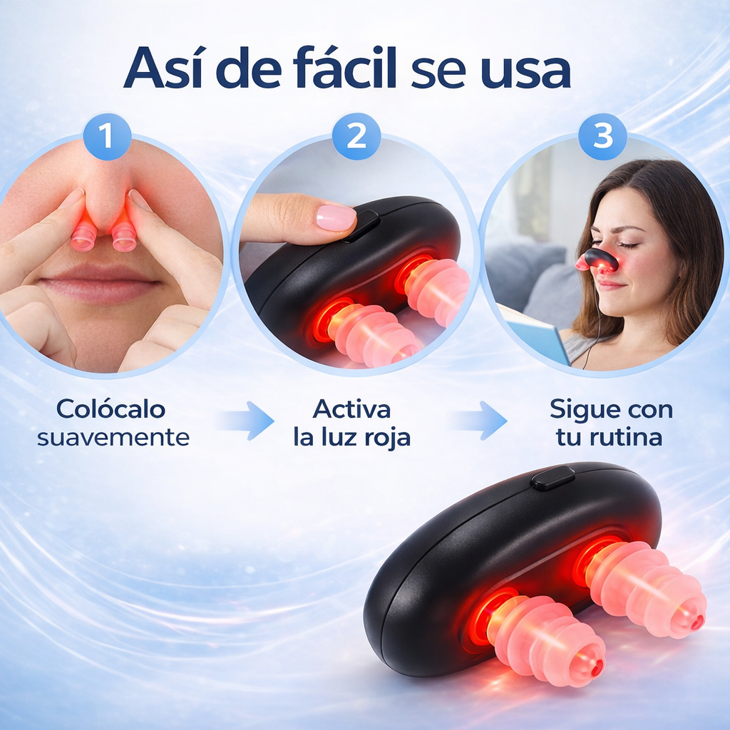 NOX - Confort Nasal Diario con Tecnología de Luz Roja