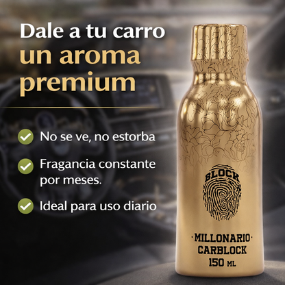 Carblock - Fragancia premium para transformar el ambiente de tu carro