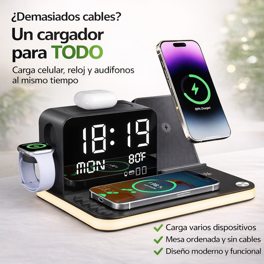 TodoCharge - Un solo lugar para cargar todo y mantener tu espacio organizado