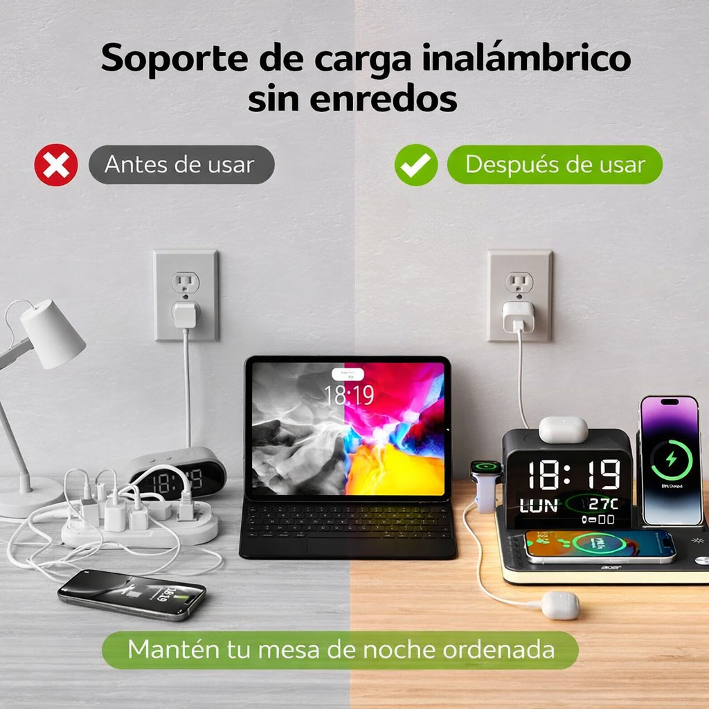 TodoCharge - Un solo lugar para cargar todo y mantener tu espacio organizado