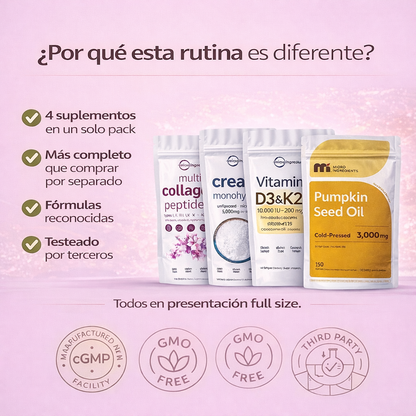 Combo micro ingredients - Rutina Completa de Bienestar 4 en 1