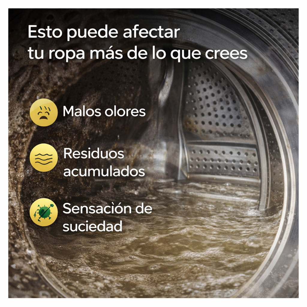 Lavaclean™ Elimina suciedad interna y mantener tu lavadora fresca, sin complicaciones.