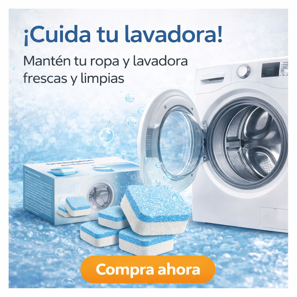 Lavaclean™ Elimina suciedad interna y mantener tu lavadora fresca, sin complicaciones.
