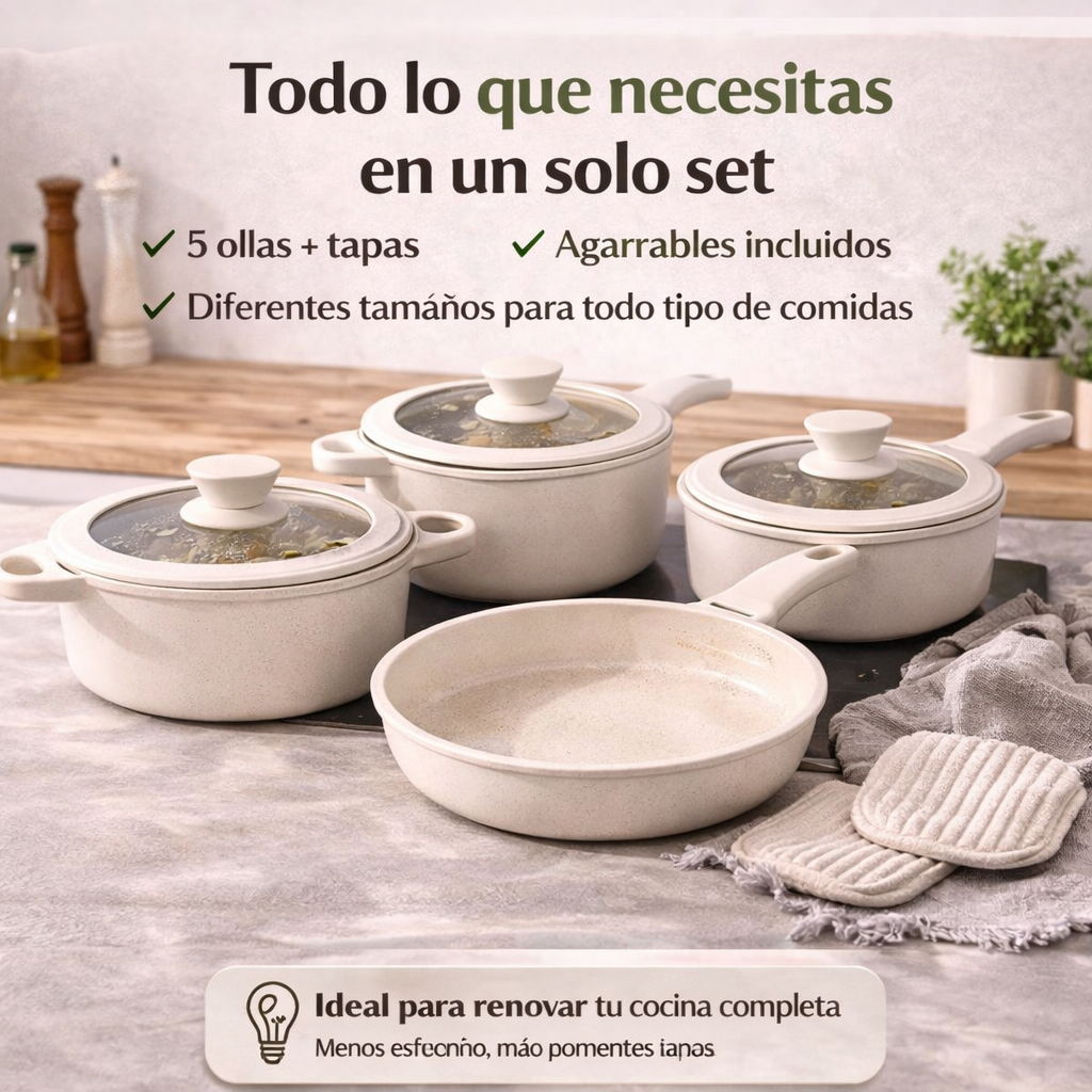 CeramicPRO™ Cocina fácil, limpia y sin que nada se pegue desde el primer uso
