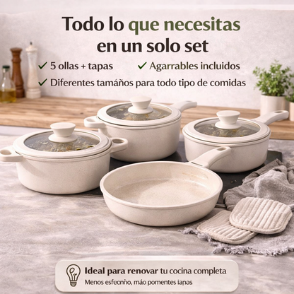 CeramicPRO™ Cocina fácil, limpia y sin que nada se pegue desde el primer uso