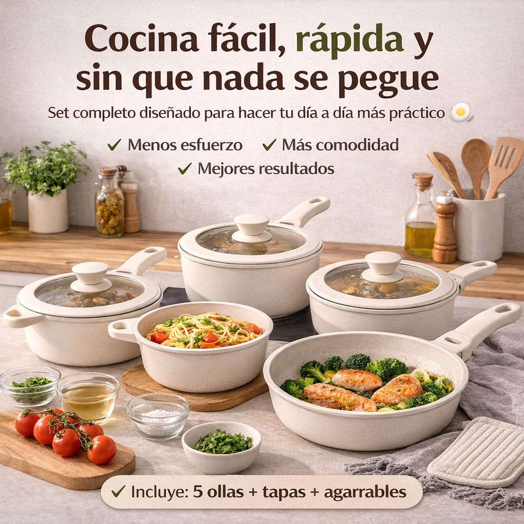 CeramicPRO™ Cocina fácil, limpia y sin que nada se pegue desde el primer uso