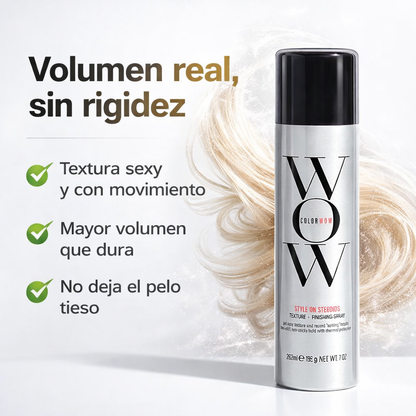 Wow - El spray que transforma el cabello plano