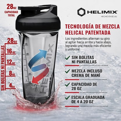 HELIMIX™ Shaker Inteligente – Mezcla perfecta sin bolita ni grumos