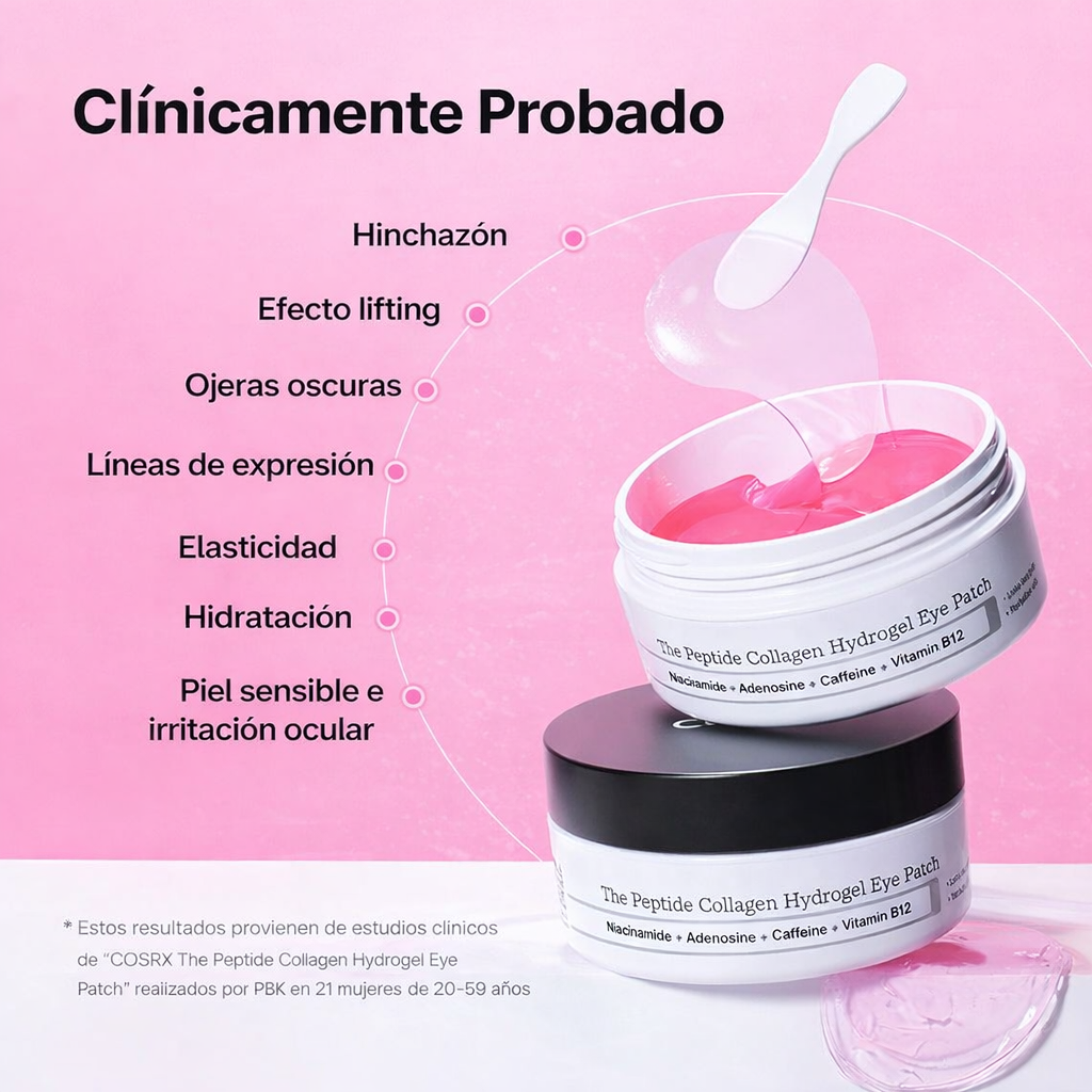 Parches de Hidrogel para Ojos – Mirada más fresca en solo 10 minutos