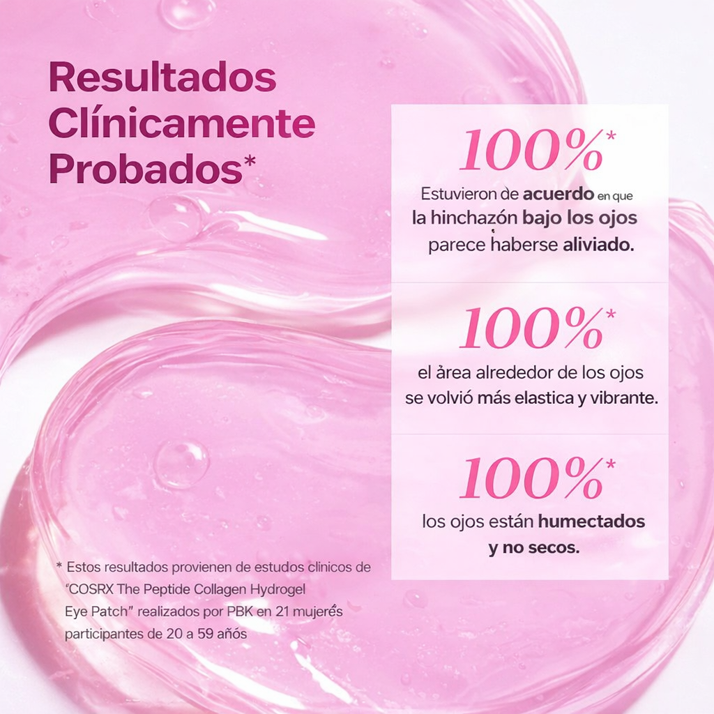Parches de Hidrogel para Ojos – Mirada más fresca en solo 10 minutos