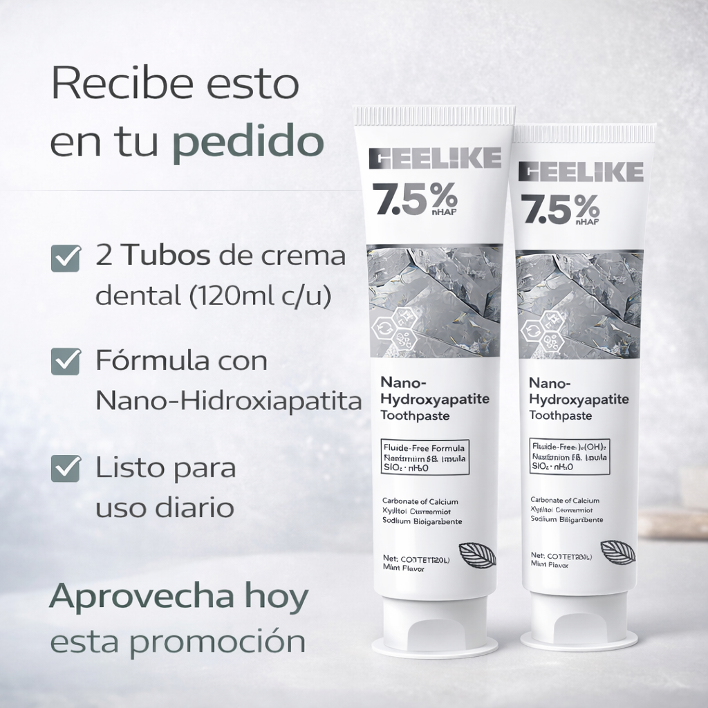 CEELIKE™ Repara y Protege Tu Sonrisa Desde Casa Sin Químicos Agresivos ¡🔥 PAGA 1, LLEVAS 2 🔥!