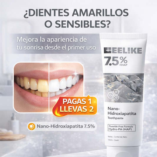 CEELIKE™ Repara y Protege Tu Sonrisa Desde Casa Sin Químicos Agresivos ¡🔥 PAGA 1, LLEVAS 2 🔥!