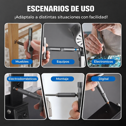 Destornillador Profesional -  La herramienta que hace los arreglos del hogar más fáciles y rápidos