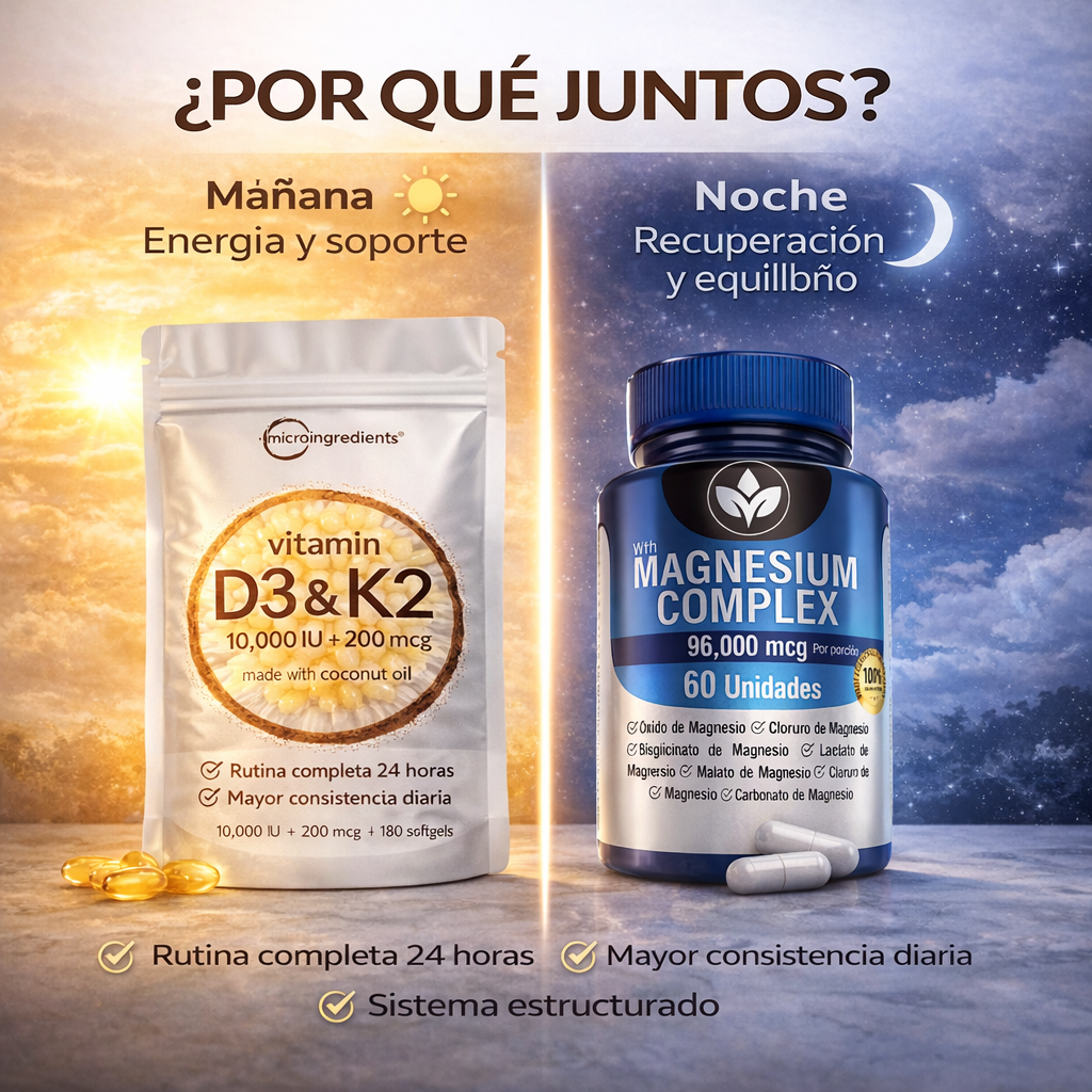 Sistema Equilibrio 24H - Recupera el ritmo natural de tu cuerpo en 24 horas.