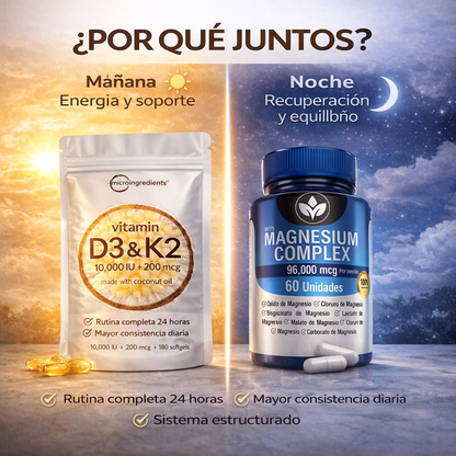 Sistema Equilibrio 24H - Recupera el ritmo natural de tu cuerpo en 24 horas.