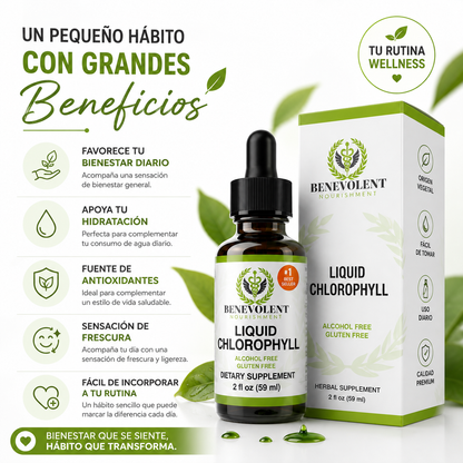 GOTAS DE CLOROFILA 30 ML + REGALO