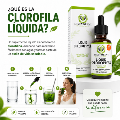 GOTAS DE CLOROFILA 30 ML + REGALO