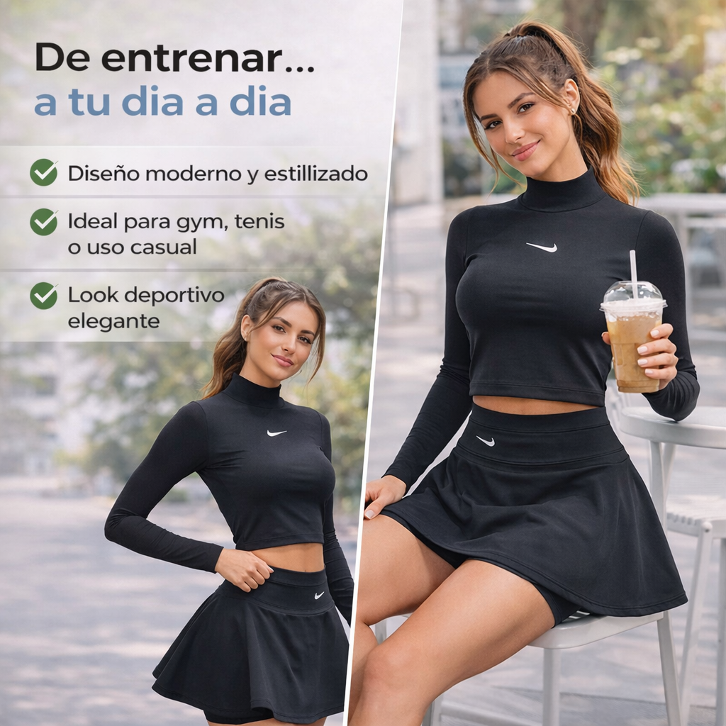 Set Deportivo - Entrena cómoda y sigue viéndote increíble, sin complicarte.