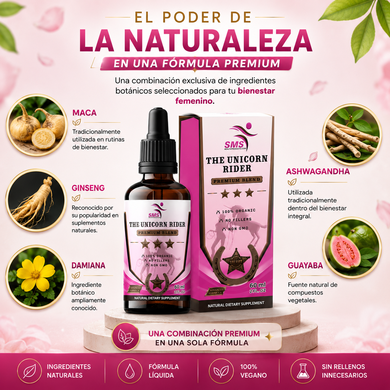 THE UNICORN RIDER™ SIÉNTETE MÁS SEGURA, MÁS RADIANTE Y MÁS TÚ CADA DÍA