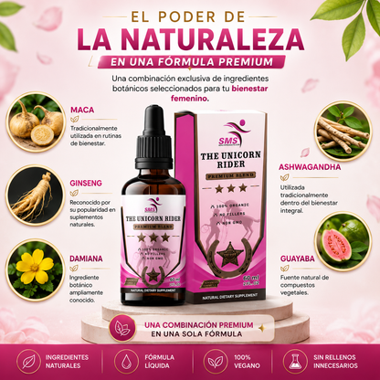 THE UNICORN RIDER™ SIÉNTETE MÁS SEGURA, MÁS RADIANTE Y MÁS TÚ CADA DÍA
