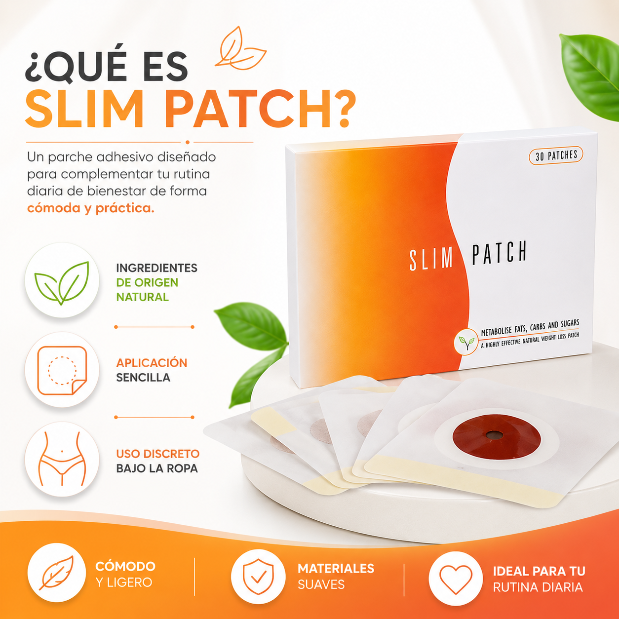 Slim Patch™ | Parches Adhesivos para tu Rutina de Bienestar Diario