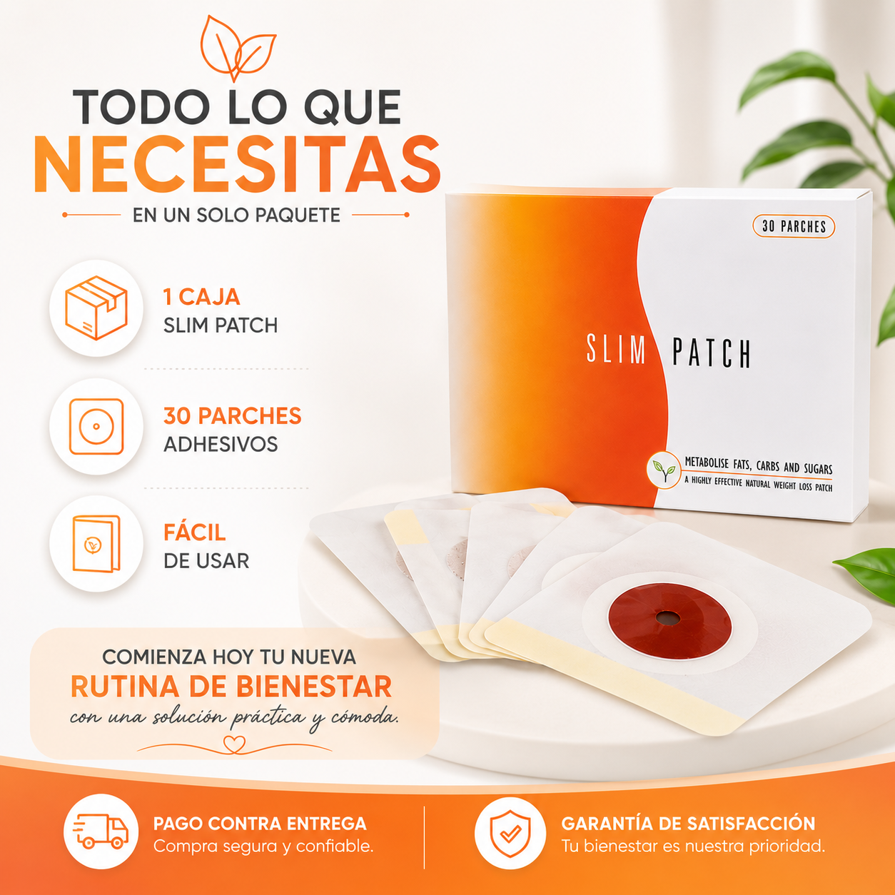 Slim Patch™ | Parches Adhesivos para tu Rutina de Bienestar Diario
