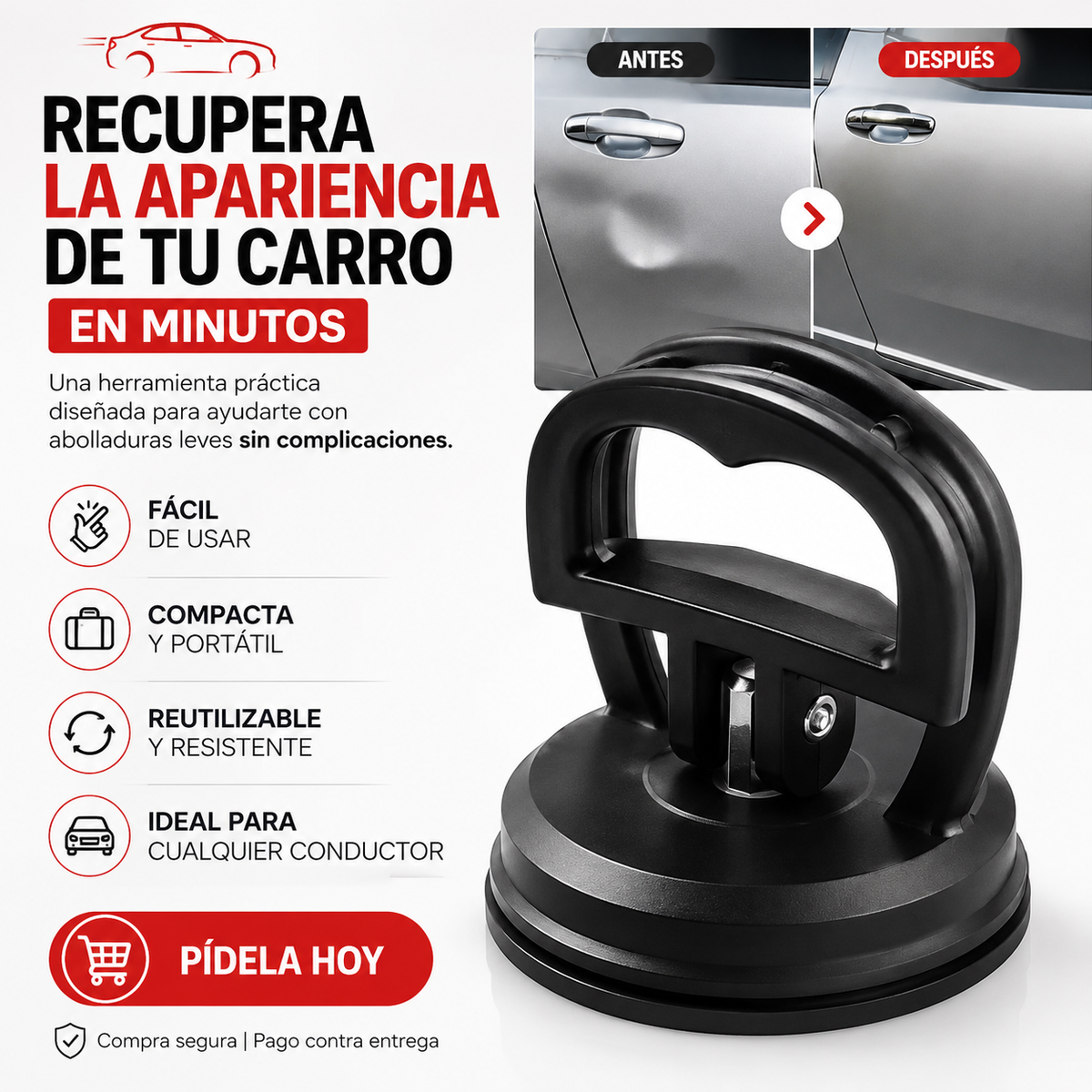 VentoPro™ Recupera la Mejor Apariencia de tu Carro en Minutos
