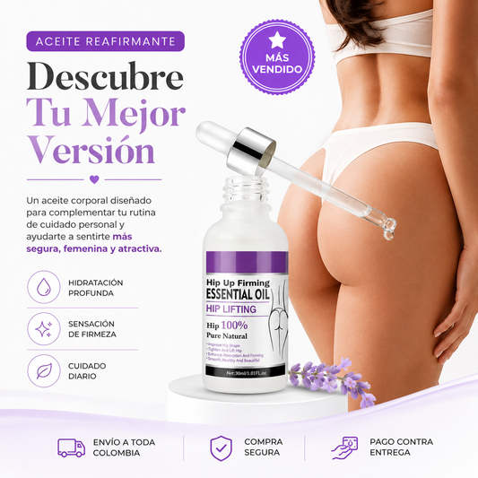 ACEITE REAFIRMANTE CORPORAL™  Cuida tu piel, resalta tu confianza y disfruta una apariencia más firme, suave y radiante.
