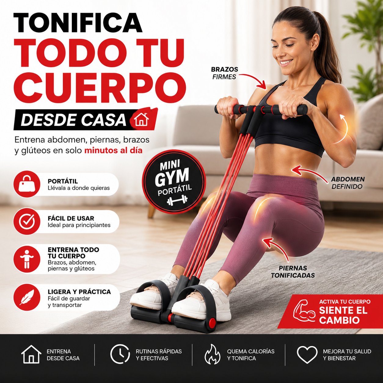 FitBand™ - TU MINI GYM PORTÁTIL PARA ENTRENAR DONDE QUIERAS