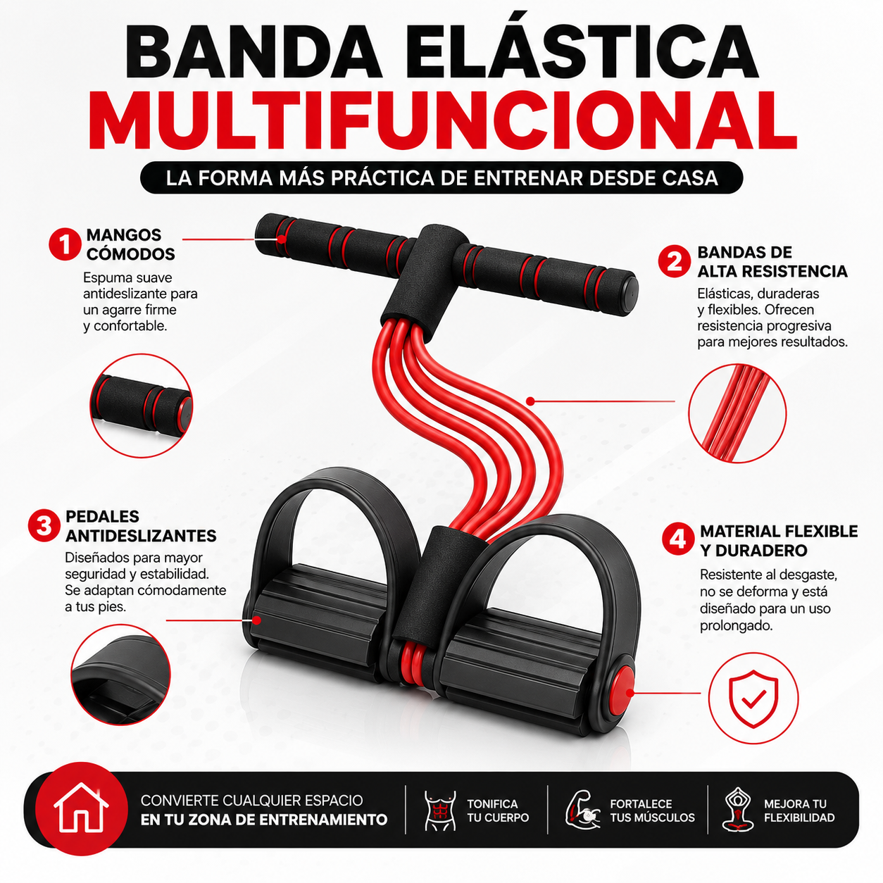 FitBand™ - TU MINI GYM PORTÁTIL PARA ENTRENAR DONDE QUIERAS