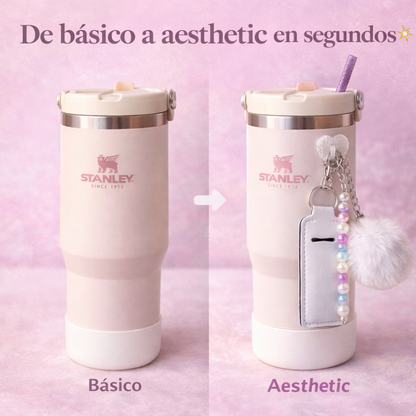 Bottle Charm™ El detalle pequeño que hace tu botella más linda, práctica y diferente.