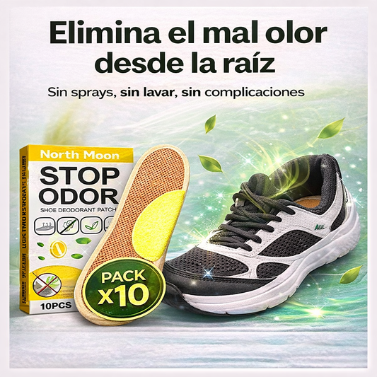 StopOdor™ Despídete del mal olor en tus zapatos de forma práctica y discreta