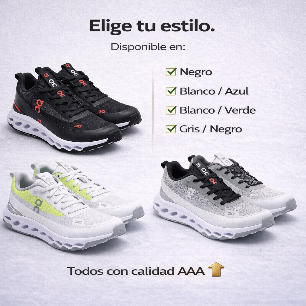 Tenis Premium OnCloud Speed – Comodidad Real Que Se Nota En Cada Paso 👟🔥