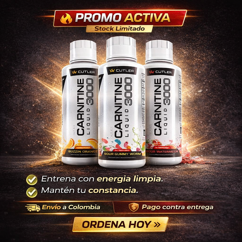 Combo Carnitine 3000 x3 - Energía limpia para entrenar con constancia