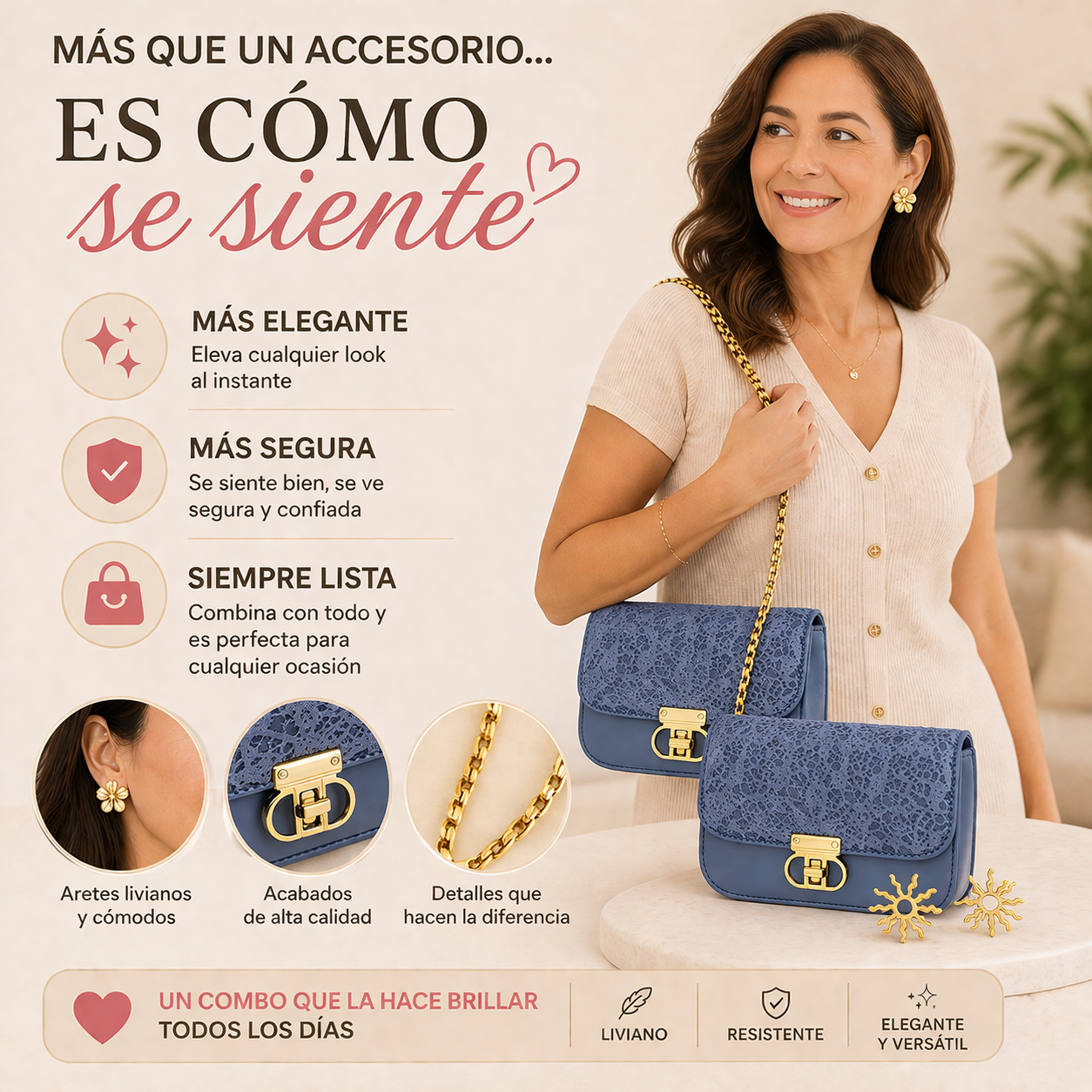 Fancy combo™ ✨ Transforma cualquier outfit en un look elegante en segundos