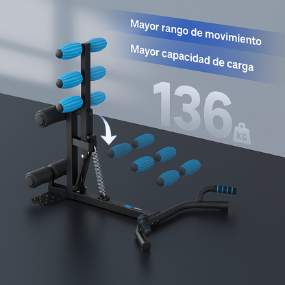 Máquina de sentadillas profundas 3 en 1