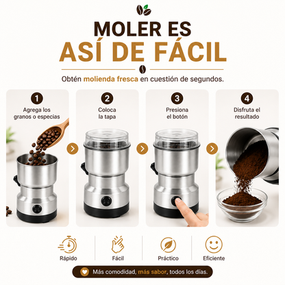 PureGrind™ – Café recién molido, perfectamente molido | Muele tus alimentos favoritos en segundos